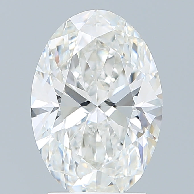 2.56 Carat Oval Shaped, Ideal Cut, F Color, VVS2 Clarity, IGI Certified Lab Grown Diamond
