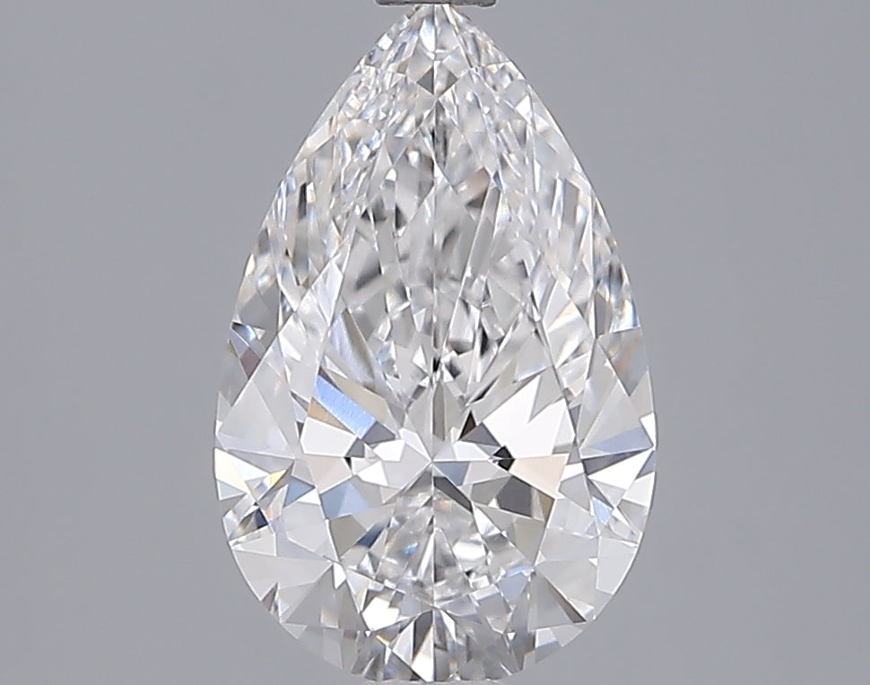 2.03 Carat Pear Shaped, Ideal Cut, D Color, VVS2 Clarity, IGI Certified Lab Grown Diamond