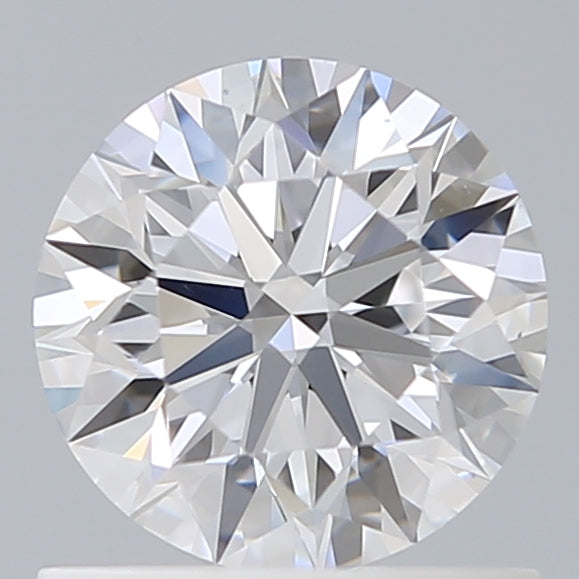 0.90 Carat Round Shaped, Excellent Cut, D Color, VS1 Clarity, IGI Certified Lab Grown Diamond