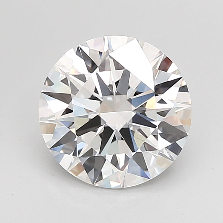 3.01 Carat Round Shaped, Ideal Cut, E Color, VVS2 Clarity, IGI Certified Lab Grown Diamond
