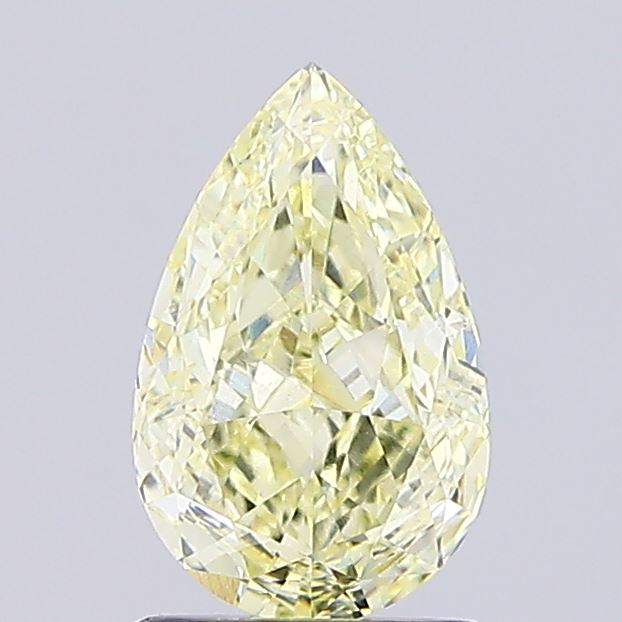 1.60 Carat Pear Shaped, Ideal Cut, Q-R Color, VVS2 Clarity, IGI Certified Lab Grown Diamond