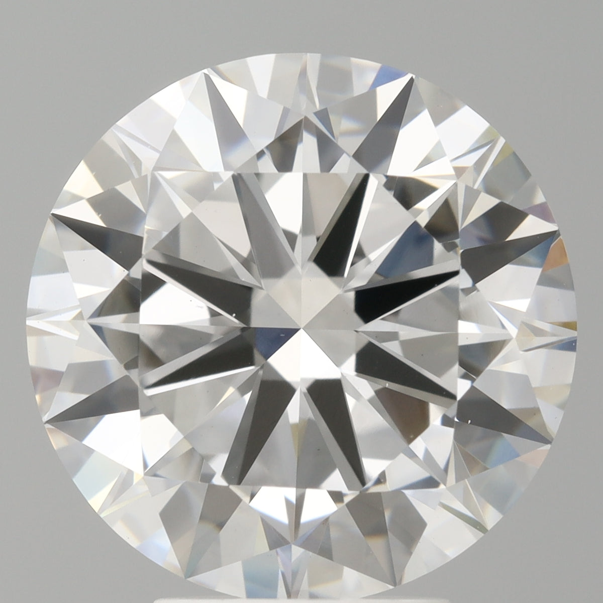 5.01 Carat Round Shaped, Excellent Cut, F Color, VS1 Clarity, IGI Certified Lab Grown Diamond