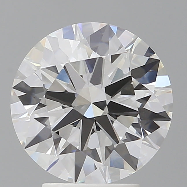 3.58 Carat Round Shaped, Ideal Cut, F Color, VVS2 Clarity, IGI Certified Lab Grown Diamond