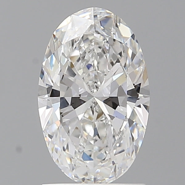 1.60 Carat Oval Shaped, Ideal Cut, E Color, VVS2 Clarity, IGI Certified Lab Grown Diamond