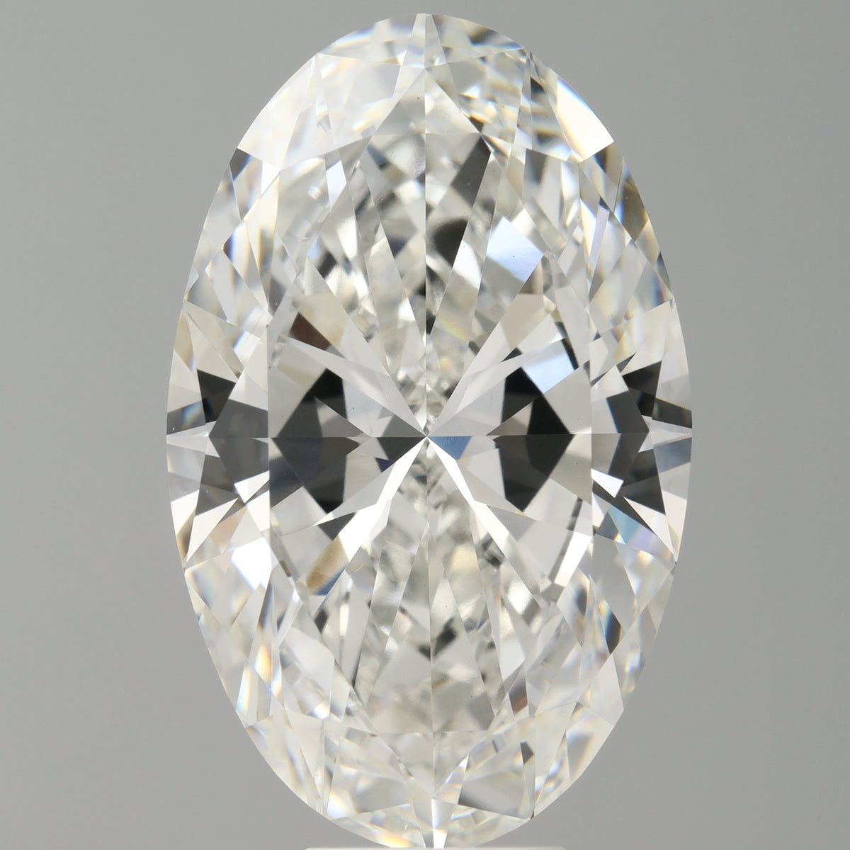 10.07 Carat Oval Shaped, Ideal Cut, F Color, VVS2 Clarity, IGI Certified Lab Grown Diamond