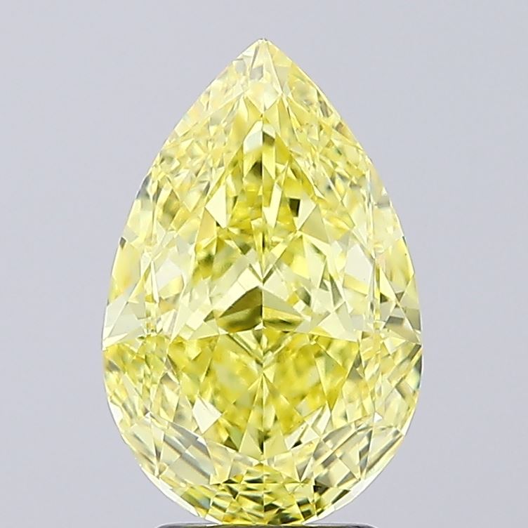 3.55 Carat Pear Shaped, Ideal Cut, VVS2 Clarity, IGI Certified Lab Grown Diamond