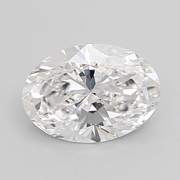 1.06 Carat Oval Shaped, Ideal Cut, D Color, VVS2 Clarity, IGI Certified Lab Grown Diamond