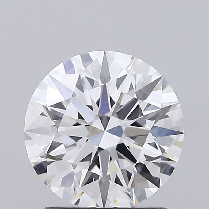 1.57 Carat Round Shaped, Ideal Cut, D Color, VVS2 Clarity, IGI Certified Lab Grown Diamond
