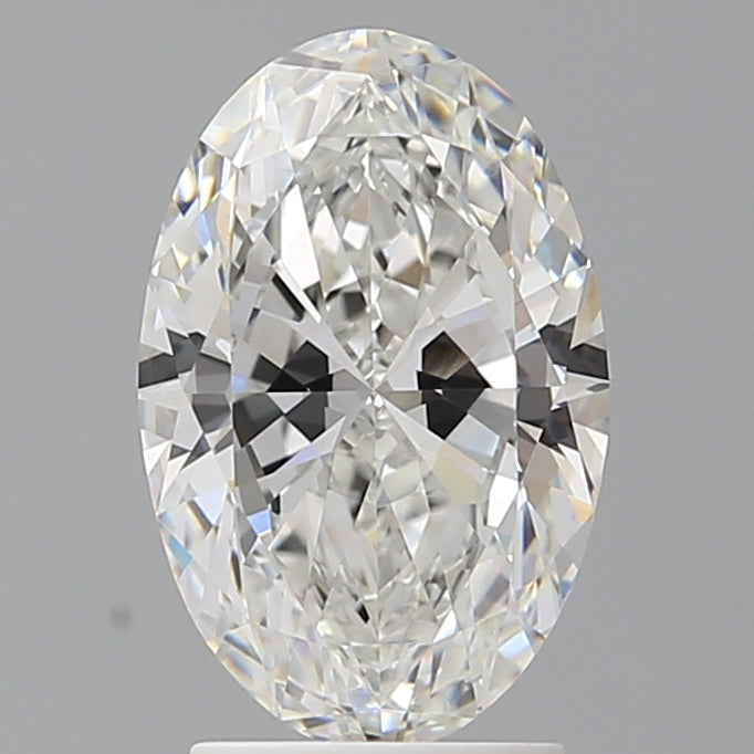 2.56 Carat Oval Shaped, Ideal Cut, F Color, VVS2 Clarity, IGI Certified Lab Grown Diamond