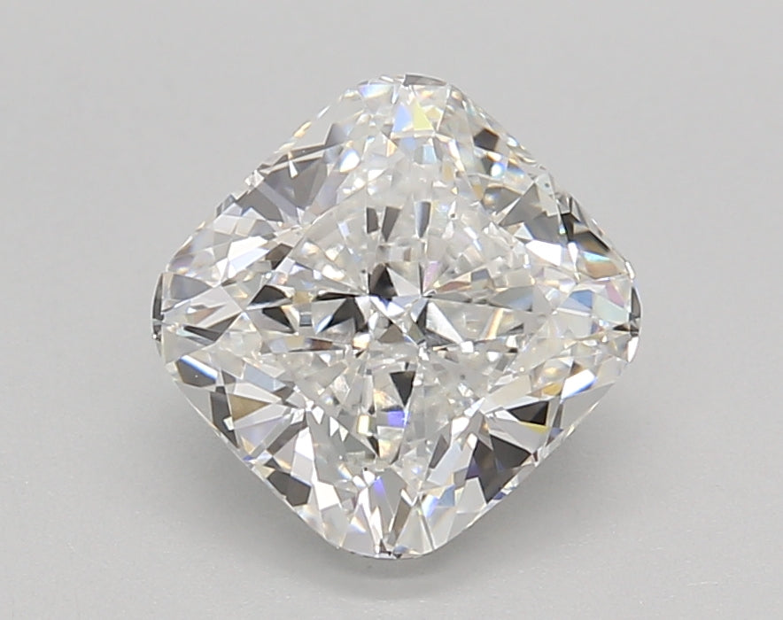 2.02 Carat Cushion Shaped, Ideal Cut, D Color, VS1 Clarity, IGI Certified Lab Grown Diamond