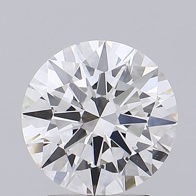 2.01 Carat Round Shaped, Excellent Cut, F Color, VVS2 Clarity, IGI Certified Lab Grown Diamond