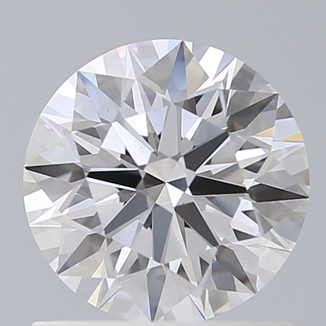 1.08 Carat Round Shaped, Ideal Cut, D Color, VS2 Clarity, IGI Certified Lab Grown Diamond