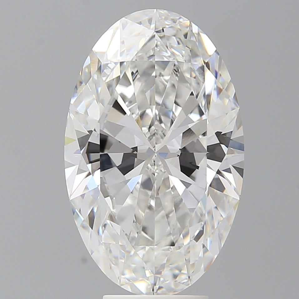 6.55 Carat Oval Shaped, Ideal Cut, E Color, VVS2 Clarity, IGI Certified Lab Grown Diamond