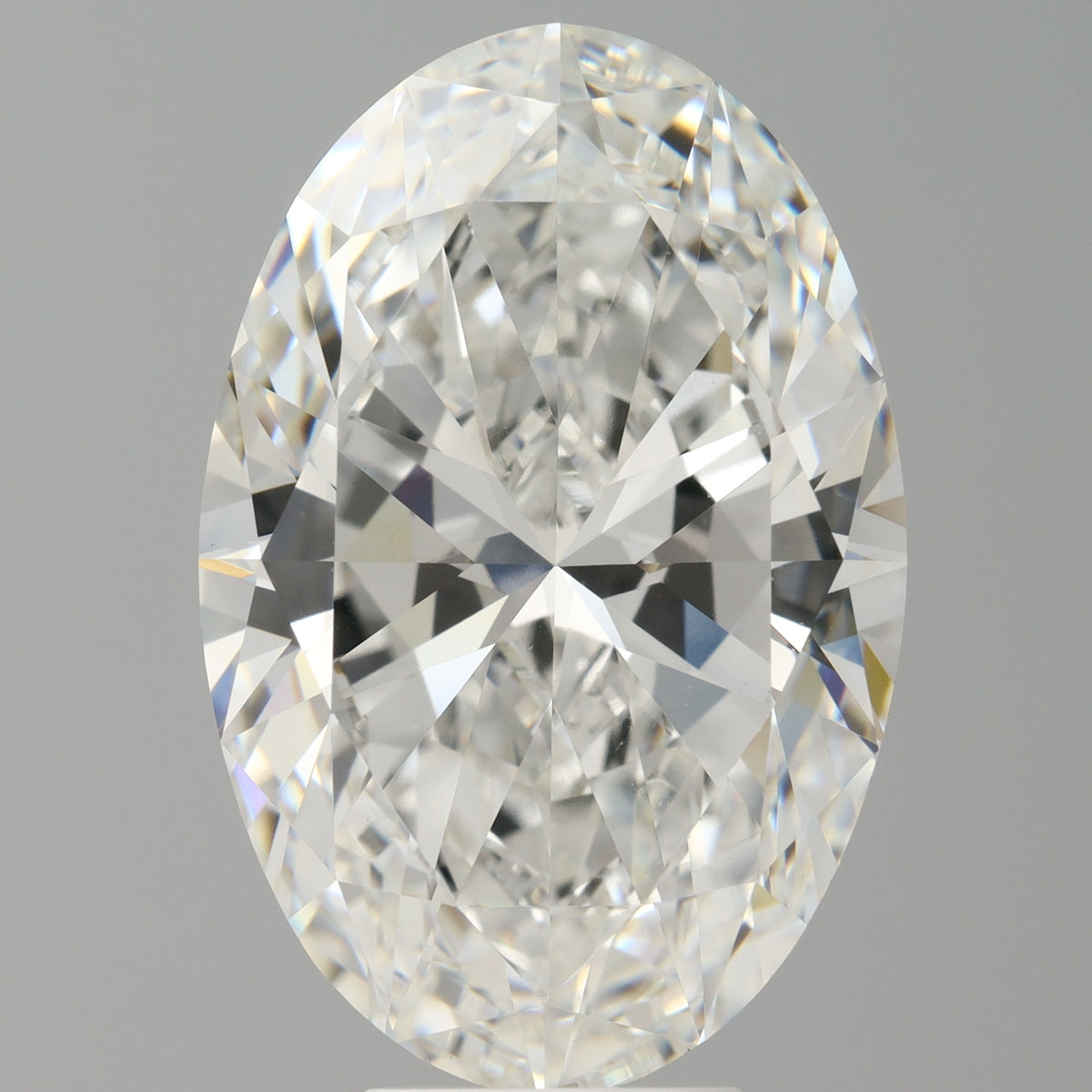 8.05 Carat Oval Shaped, Ideal Cut, E Color, VVS2 Clarity, IGI Certified Lab Grown Diamond