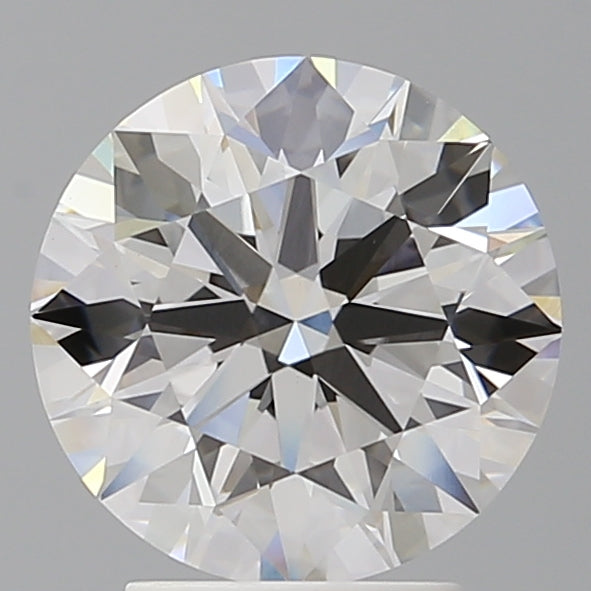 3.09 Carat Round Shaped, Ideal Cut, G Color, VVS2 Clarity, IGI Certified Lab Grown Diamond