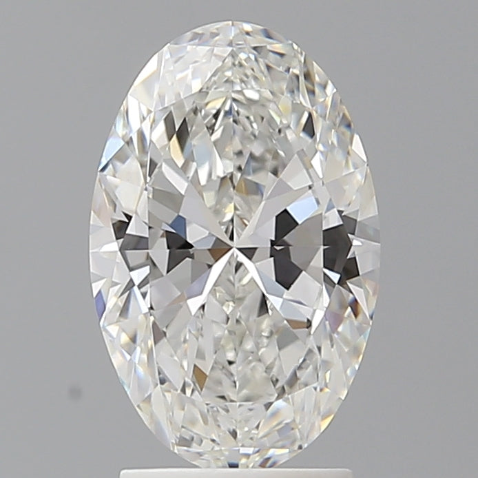 2.51 Carat Oval Shaped, Ideal Cut, F Color, VVS2 Clarity, IGI Certified Lab Grown Diamond
