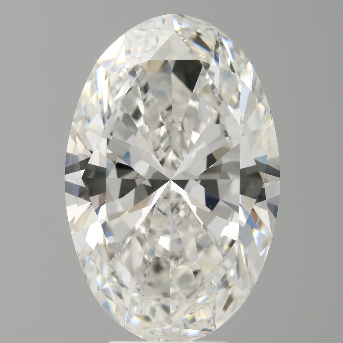 7.02 Carat Oval Shaped, Ideal Cut, E Color, VVS2 Clarity, IGI Certified Lab Grown Diamond