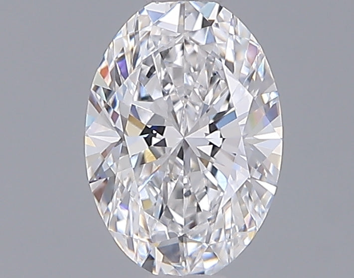 1.06 Carat Oval Shaped, Ideal Cut, D Color, VVS1 Clarity, IGI Certified Lab Grown Diamond