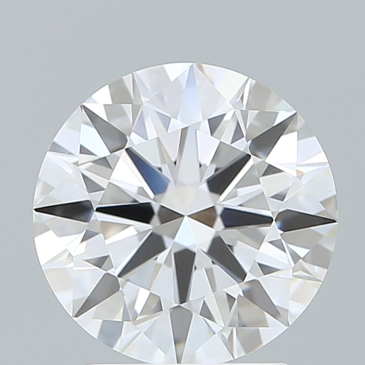 2.56 Carat Round Shaped, Ideal Cut, D Color, VVS2 Clarity, IGI Certified Lab Grown Diamond