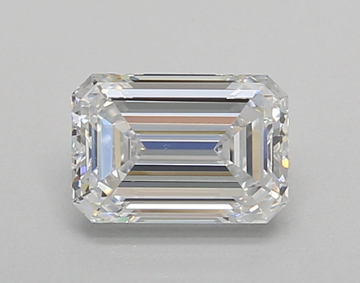 1.02 Carat Emerald Shaped, Excellent Cut, D Color, VVS2 Clarity, IGI Certified Lab Grown Diamond