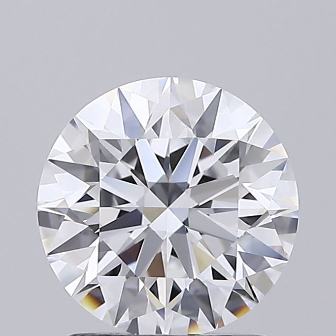1.56 Carat Round Shaped, Ideal Cut, D Color, VS1 Clarity, IGI Certified Lab Grown Diamond