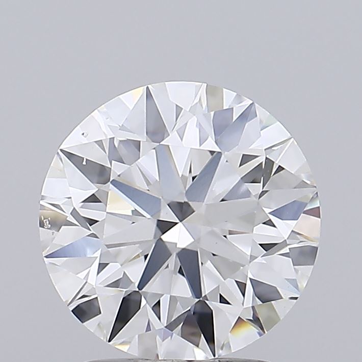 2.42 Carat Round Shaped, Ideal Cut, E Color, VVS2 Clarity, IGI Certified Lab Grown Diamond
