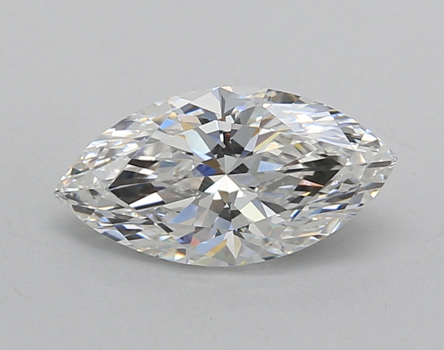 1.29 Carat Marquise Shaped, Excellent Cut, E Color, VVS2 Clarity, IGI Certified Lab Grown Diamond