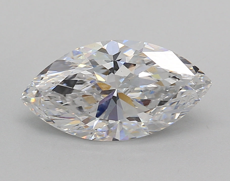1.70 Carat Marquise Shaped, Excellent Cut, D Color, VS2 Clarity, IGI Certified Lab Grown Diamond