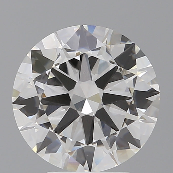 4.01 Carat Round Shaped, Excellent Cut, E Color, VVS2 Clarity, IGI Certified Lab Grown Diamond