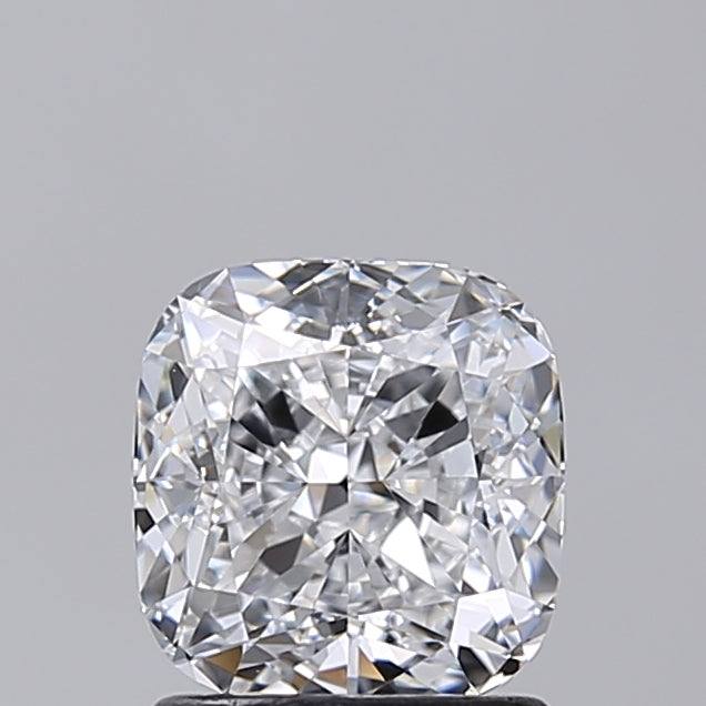 1.50 Carat Cushion Shaped, Excellent Cut, D Color, VVS2 Clarity, IGI Certified Lab Grown Diamond