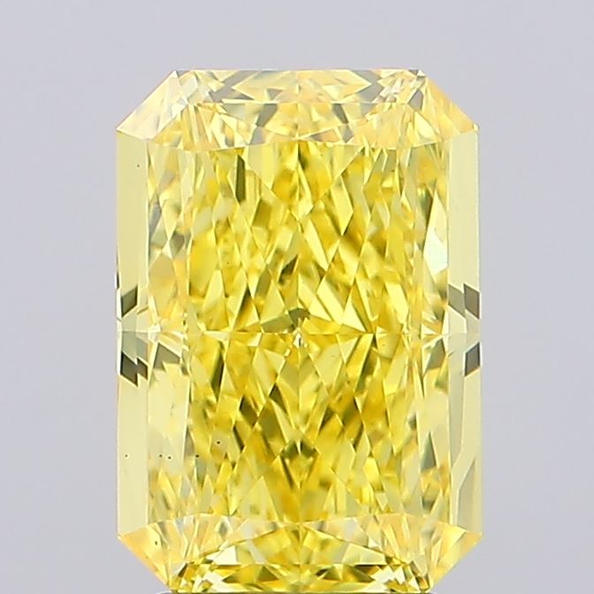 3.48 Carat Radiant Shaped, Ideal Cut, VS1 Clarity, IGI Certified Lab Grown Diamond
