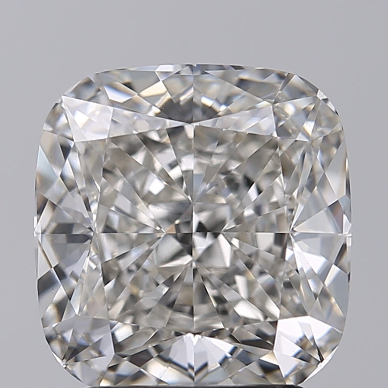 3.15 Carat Cushion Shaped, Ideal Cut, H Color, VS1 Clarity, IGI Certified Lab Grown Diamond