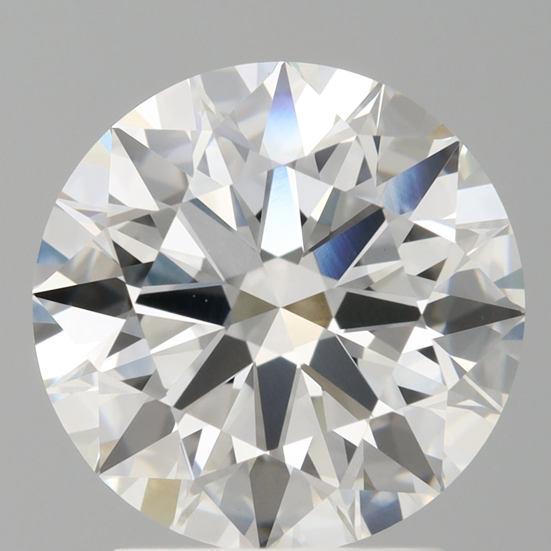 2.58 Carat Round Shaped, Ideal Cut, E Color, VVS2 Clarity, IGI Certified Lab Grown Diamond