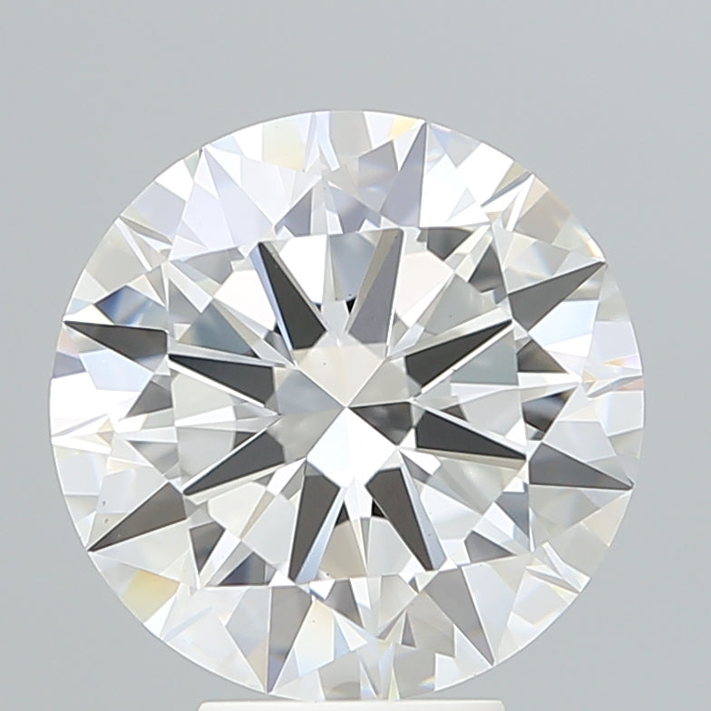 5.91 Carat Round Shaped, Excellent Cut, F Color, VS1 Clarity, IGI Certified Lab Grown Diamond