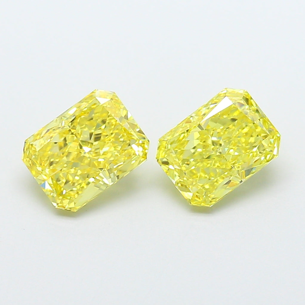 1.60 Carat Radiant Shaped, Ideal Cut, VVS2 Clarity, IGI Certified Lab Grown Diamond