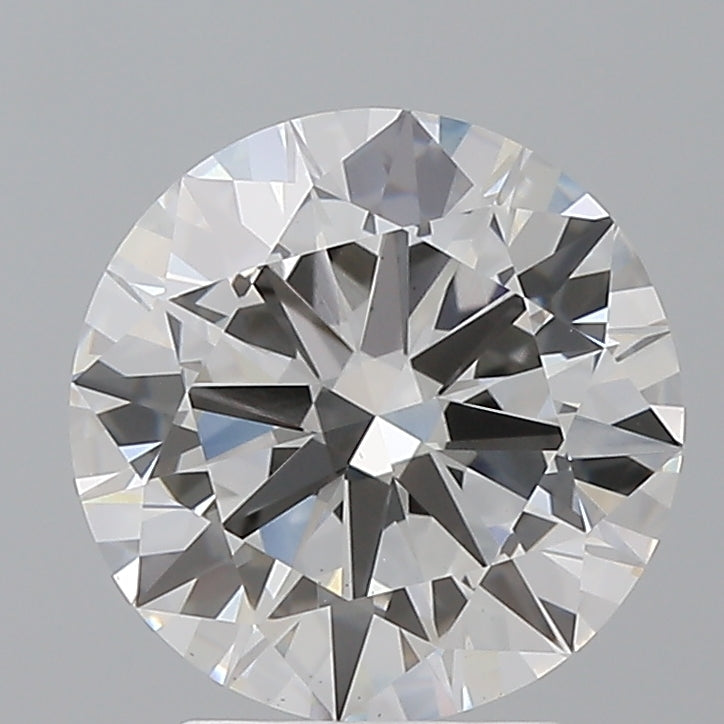 3.00 Carat Round Shaped, Excellent Cut, E Color, VS1 Clarity, IGI Certified Lab Grown Diamond