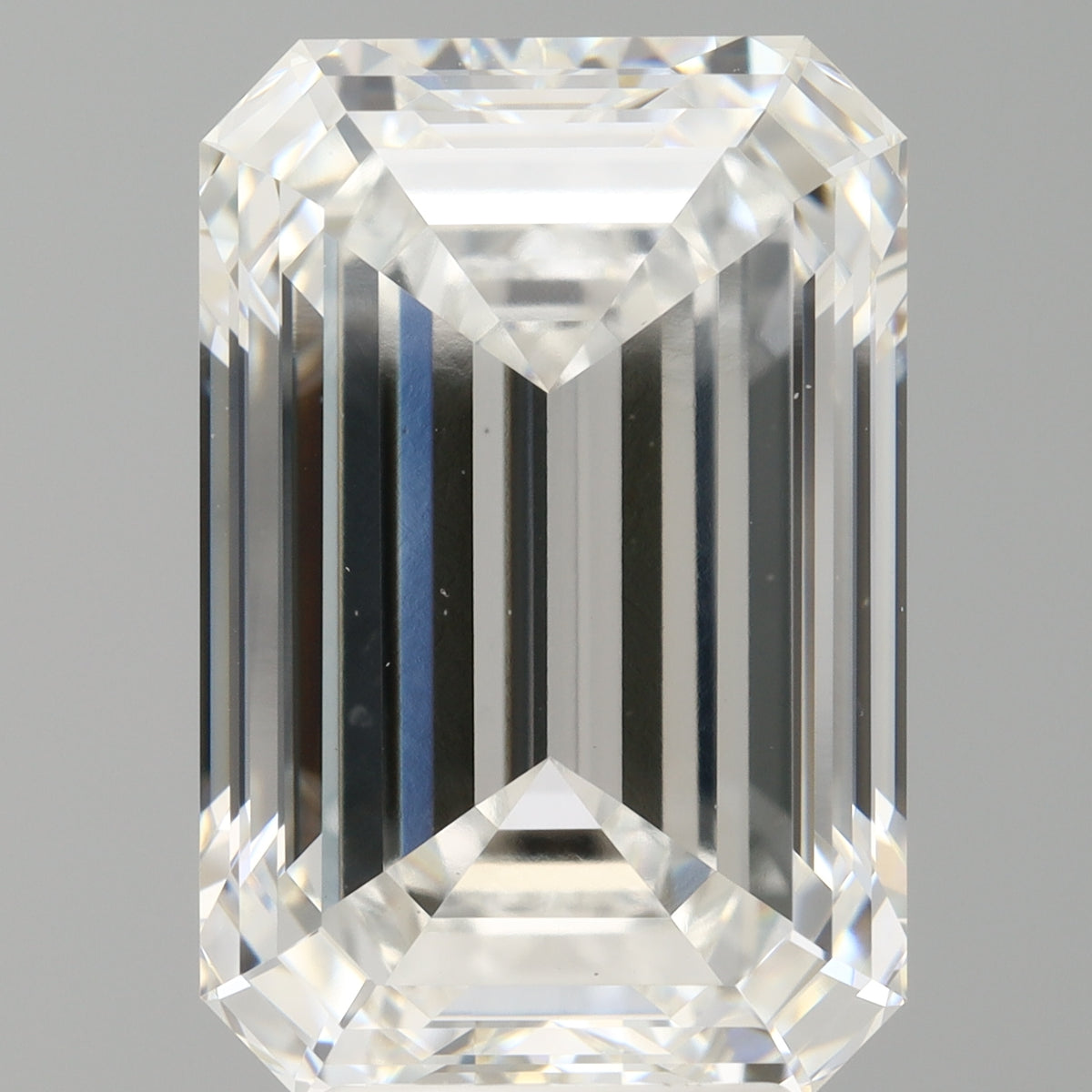 6.01 Carat Emerald Shaped, Ideal Cut, F Color, VS1 Clarity, IGI Certified Lab Grown Diamond
