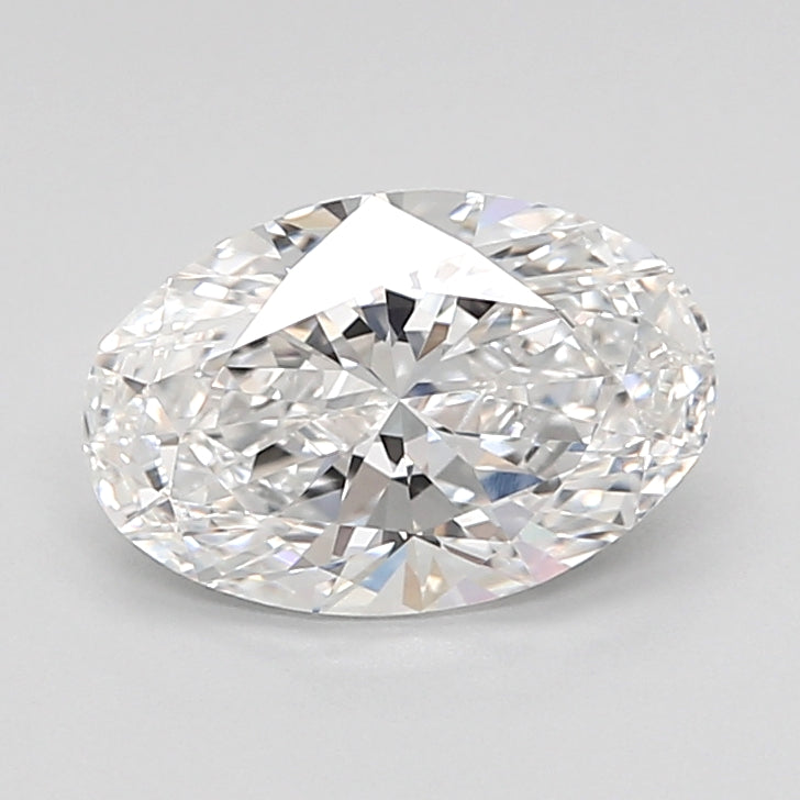 1.54 Carat Oval Shaped, Ideal Cut, E Color, VVS1 Clarity, IGI Certified Lab Grown Diamond