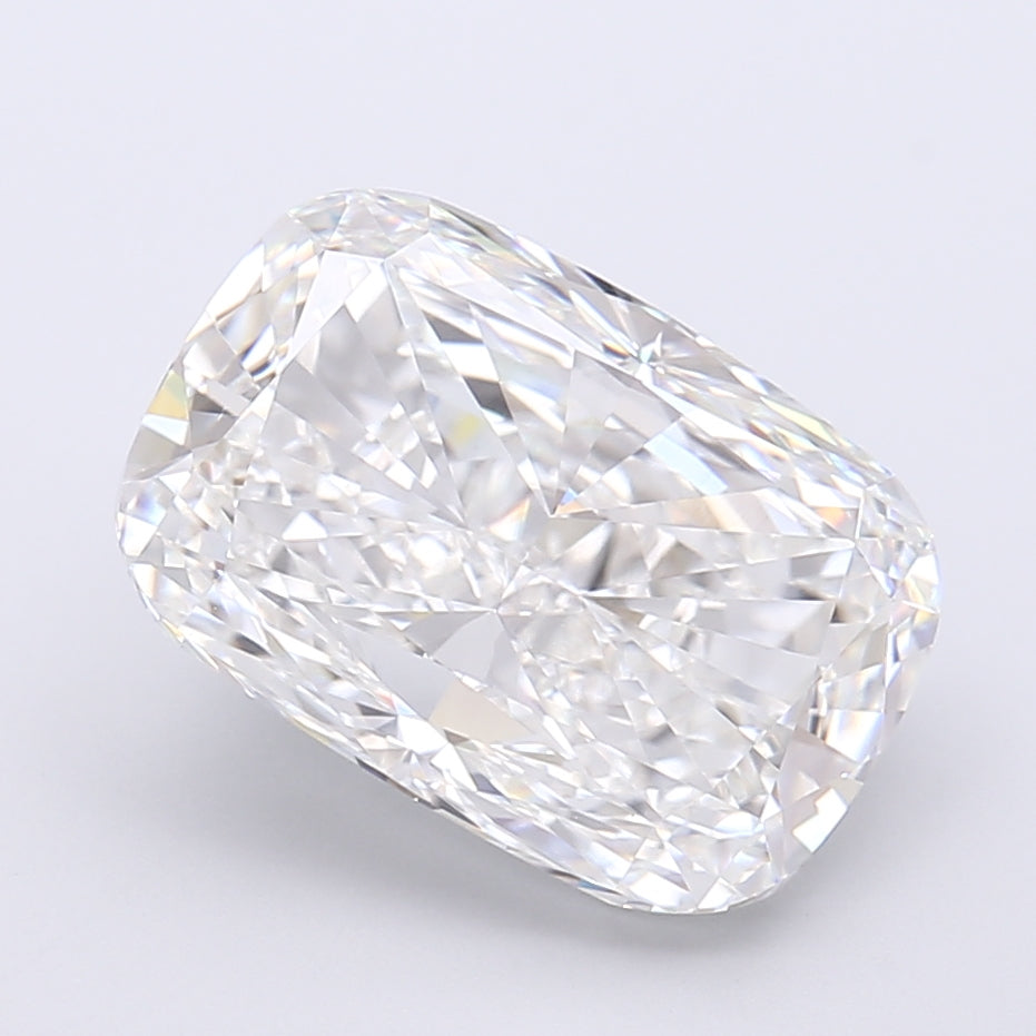 6.28 Carat Cushion Shaped, Very Good Cut, E Color, VVS2 Clarity, IGI Certified Lab Grown Diamond