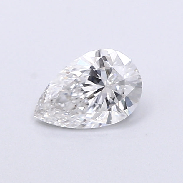 0.45 Carat Pear Shaped, Very Good Cut, E Color, VS1 Clarity, IGI Certified Lab Grown Diamond