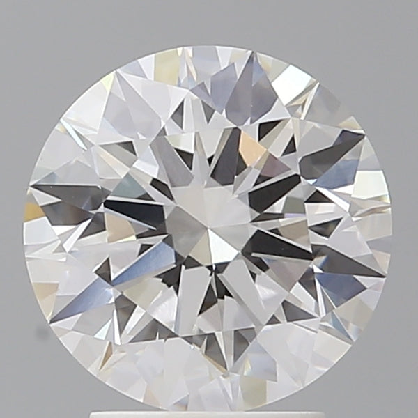 3.05 Carat Round Shaped, Ideal Cut, E Color, VVS2 Clarity, IGI Certified Lab Grown Diamond