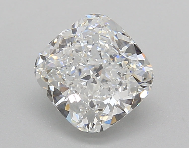 1.50 Carat Cushion Shaped, Excellent Cut, E Color, VS1 Clarity, IGI Certified Lab Grown Diamond