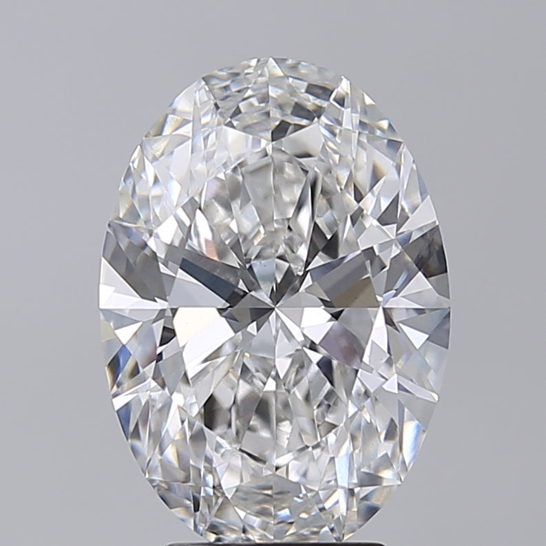 4.02 Carat Oval Shaped, Excellent Cut, E Color, VVS2 Clarity, IGI Certified Lab Grown Diamond