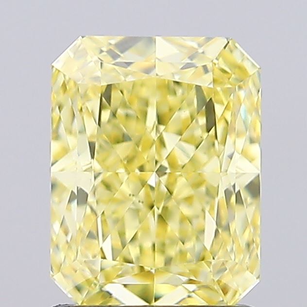 1.53 Carat Radiant Shaped, Ideal Cut, VS1 Clarity, IGI Certified Lab Grown Diamond