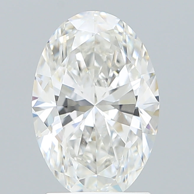 2.03 Carat Oval Shaped, Ideal Cut, F Color, VVS1 Clarity, IGI Certified Lab Grown Diamond