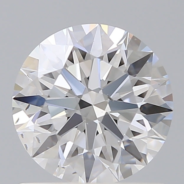 1.09 Carat Round Shaped, Ideal Cut, D Color, VS2 Clarity, IGI Certified Lab Grown Diamond