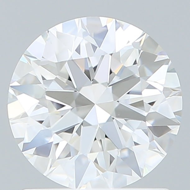 1.29 Carat Round Shaped, Ideal Cut, D Color, VVS2 Clarity, IGI Certified Lab Grown Diamond