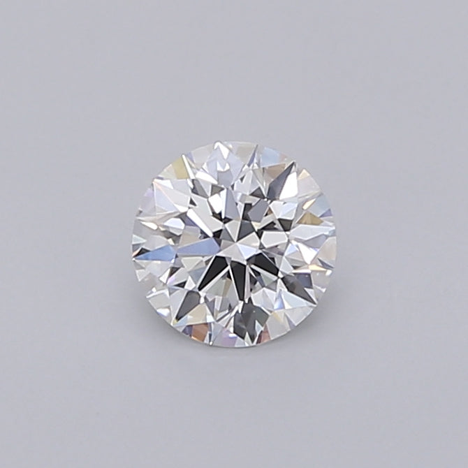 0.52 Carat Round Shaped, Ideal Cut, D Color, VVS2 Clarity, IGI Certified Lab Grown Diamond
