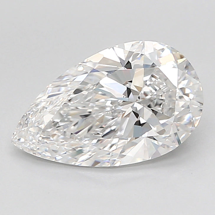 2.01 Carat Pear Shaped, Ideal Cut, E Color, VS1 Clarity, IGI Certified Lab Grown Diamond