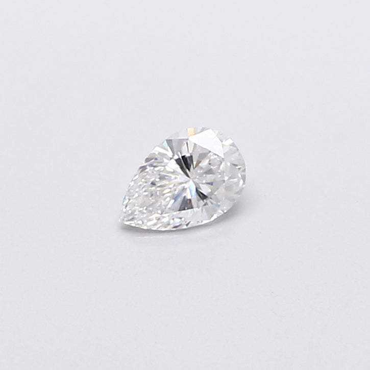 0.40 Carat Pear Shaped, Very Good Cut, D Color, VVS2 Clarity, IGI Certified Lab Grown Diamond